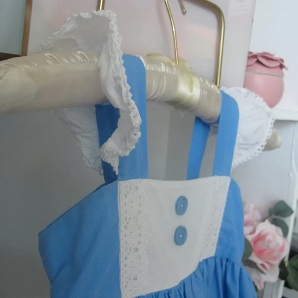 🔴🔴🔴SOLD🔴🔴🔴Eleanor Rose Girl's Fairytale Princess Dress Size 6-7  EUC - Picture 6 of 8